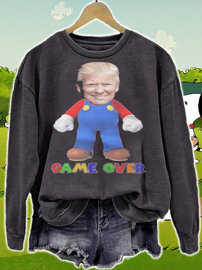 Game Over Donald J Trump T-Shirt t-shirt sweatshirt