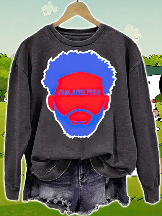 Joel Embiid Philadelphia Silhouette Shirt t-shirt sweatshirt