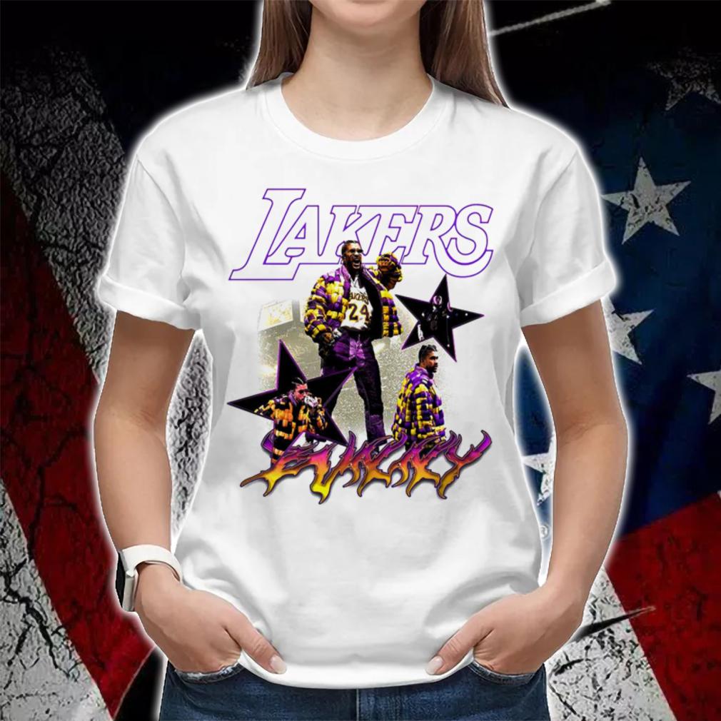 Los Angeles Lakers X Bad Bunny Vibras t-shirt woman shirt