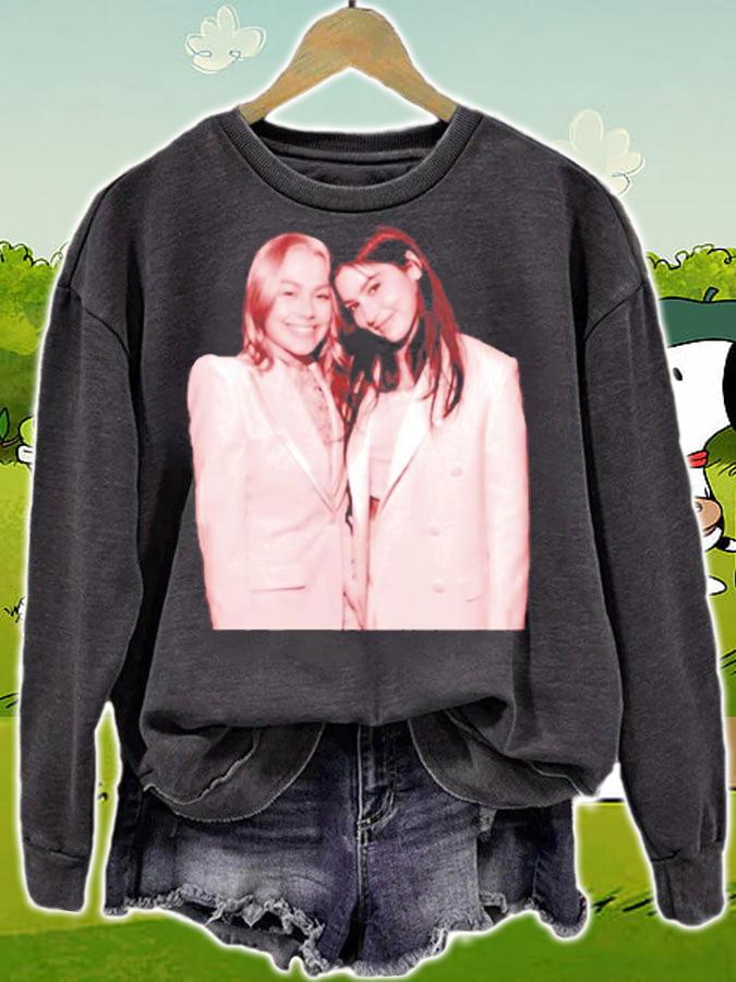 Phoebe Bridgers And Gracie Abrams Ask Me About Phoebe Bridgers Shirt t-shirt sweatshirt