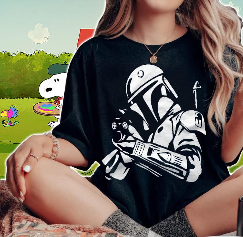 Boba Fett Star Wars Gift t-shirt woman shirt