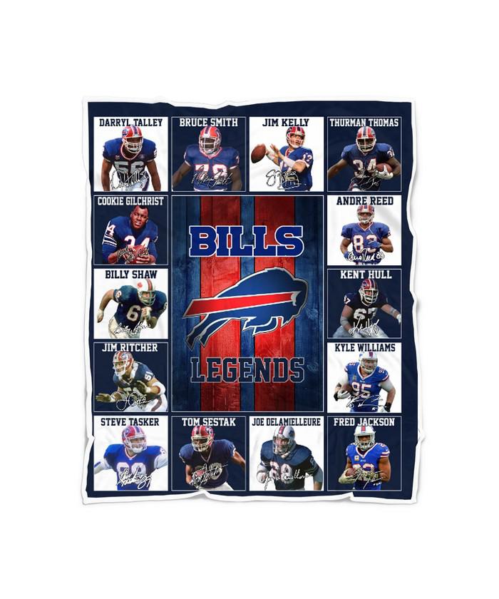 Buffalo Bills Legends Signature Quilt blanket shirt