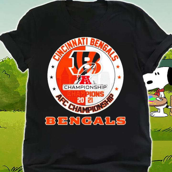 Cincinnati Bengals 2021 Champions AFC Championship t-shirt shirt