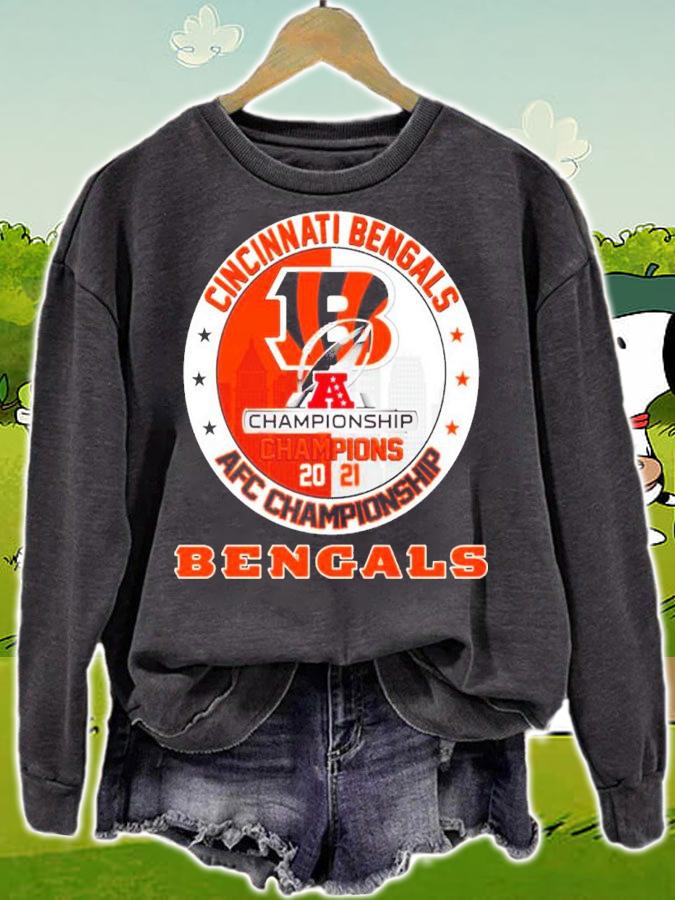 Cincinnati Bengals 2021 Champions AFC Championship t-shirt sweatshirt