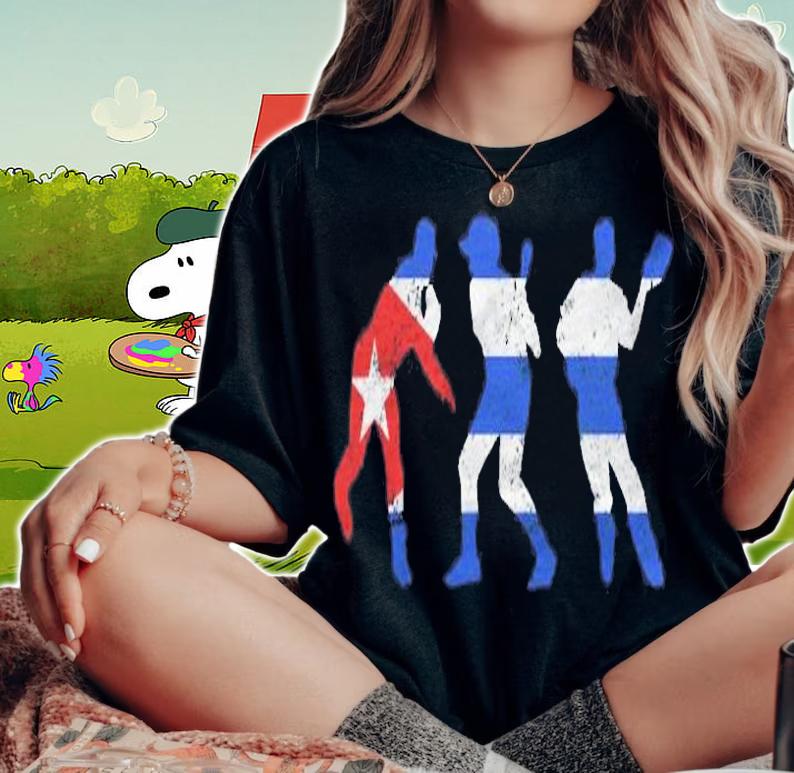 Cuban Baseball Flag Tshirt Cuba Gift T-shirt woman shirt