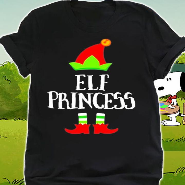 Elf Princess Christmas Matching Group Im The Elf T-Shirt shirt