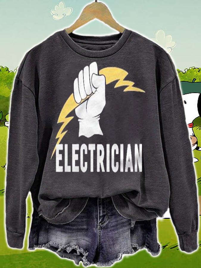 Great Gifts Idea Women Men Electrician Shirt sweatshirt
