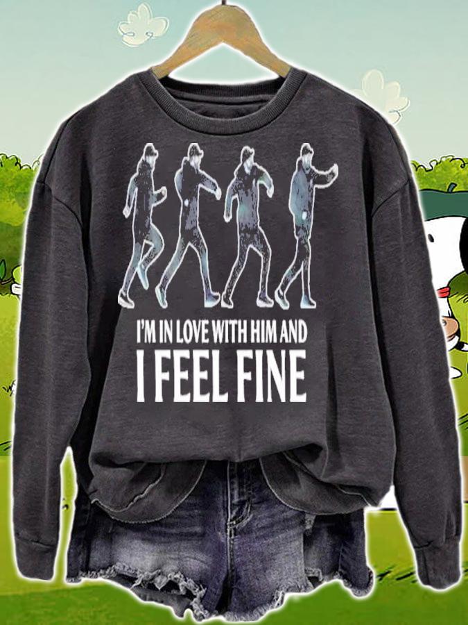 Klopp I'm In Love With Him And I Feel Fine Shirt sweatshirt