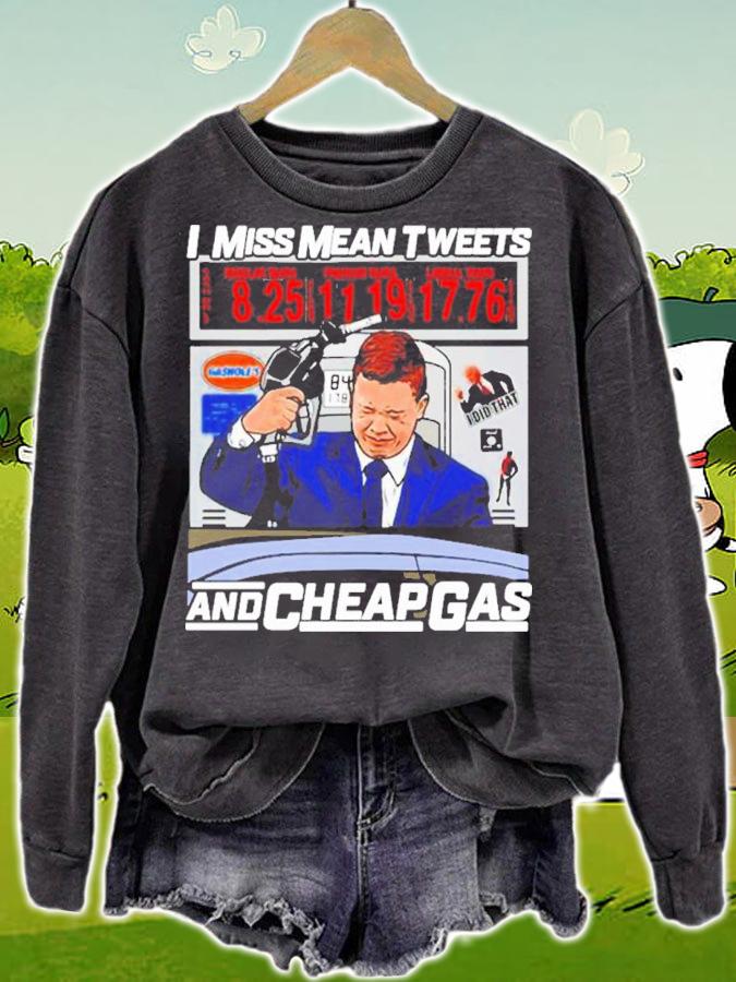 Kyle Rittenhouse I Miss Mean Tweets And Cheap Gas t-shirt sweatshirt
