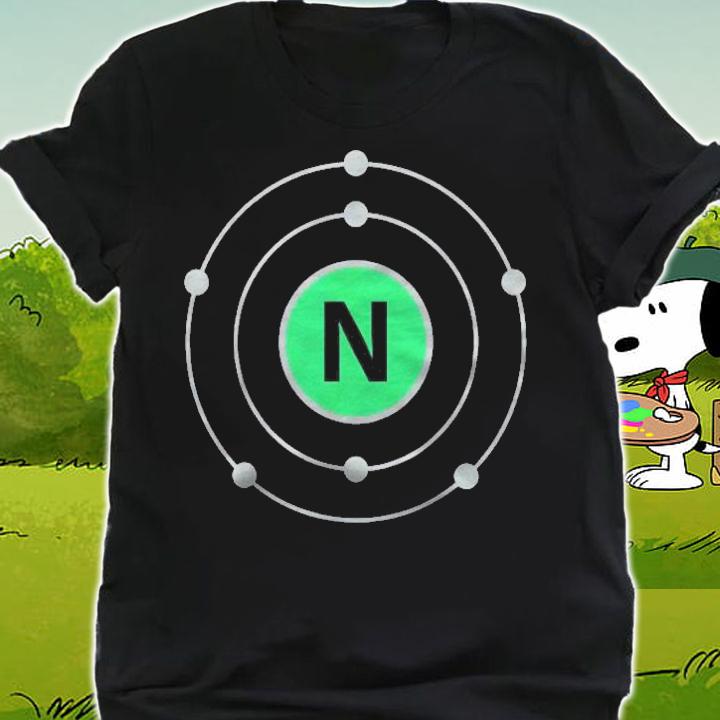 Nitrogen Atom Become Molecules For Halloween T-shirt shirt