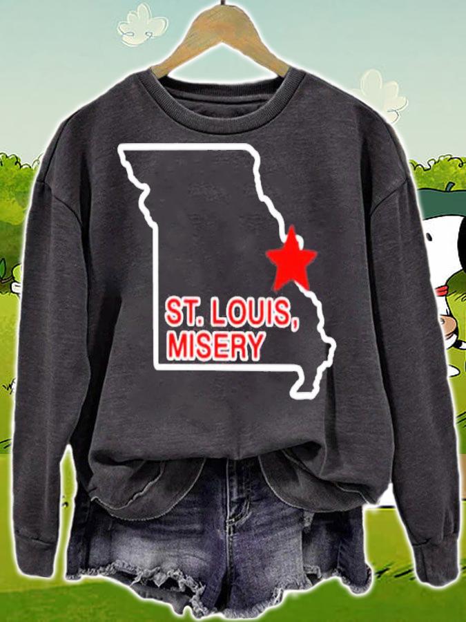 Star St. Louis Misery Shirt sweatshirt