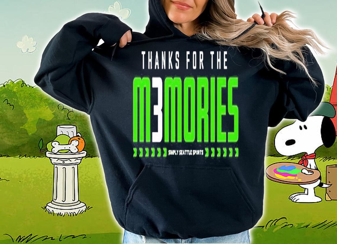 Thanks For The Memories Simply Seattle Sports T-Shirt hoodie