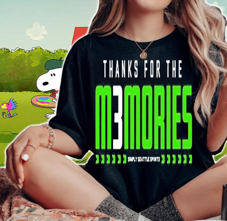 Thanks For The Memories Simply Seattle Sports T-Shirt woman shirt