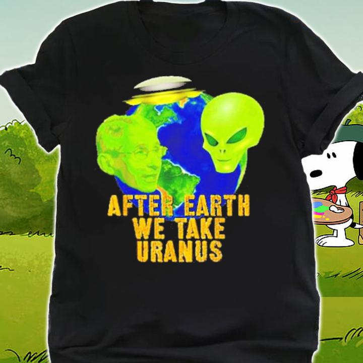 Fauci Alien UFO Outer Space After Earth Shirt shirt