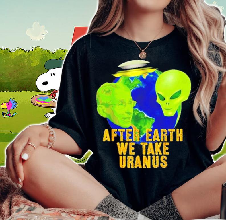 Fauci Alien UFO Outer Space After Earth Shirt woman shirt