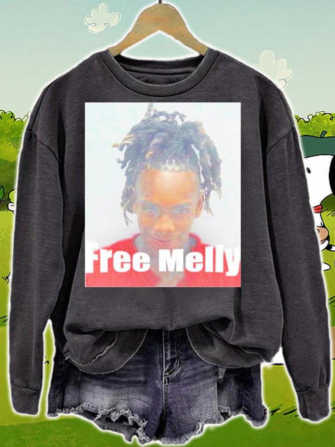 Free Melly Melvin and Melly 2 Face T-Shirt sweatshirt