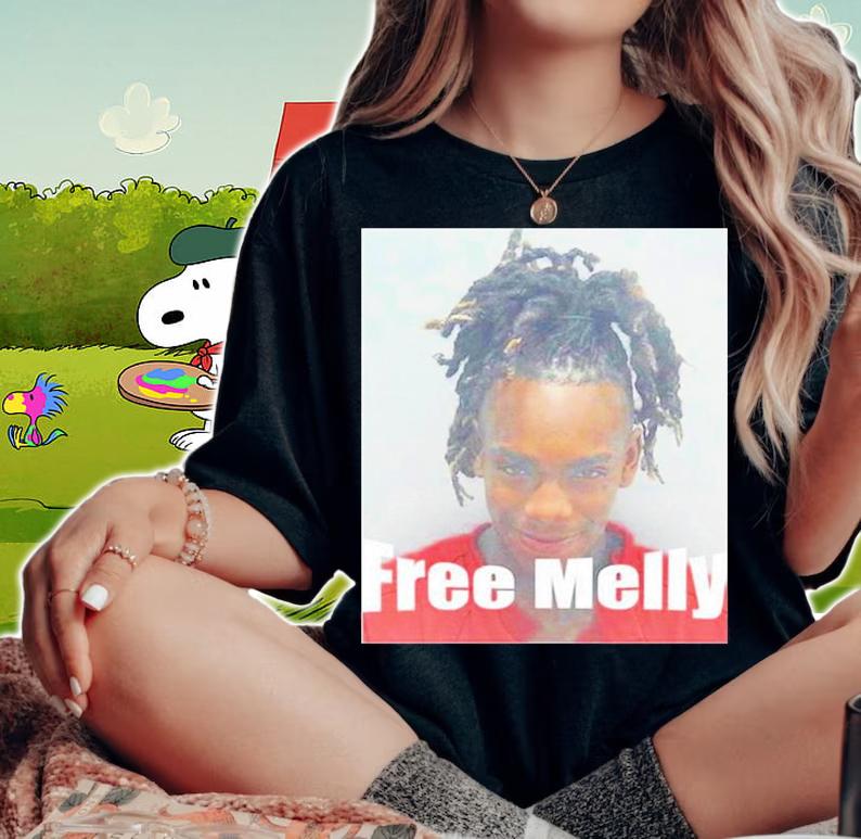 Free Melly Melvin and Melly 2 Face T-Shirt woman shirt