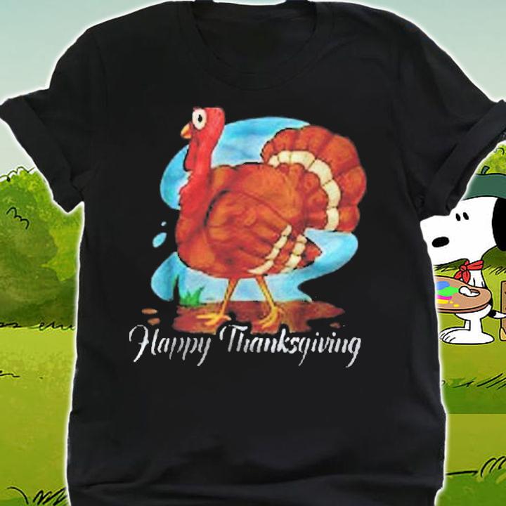 Happy Thanksgiving  Thanksgiving Turkey Shirt shirt
