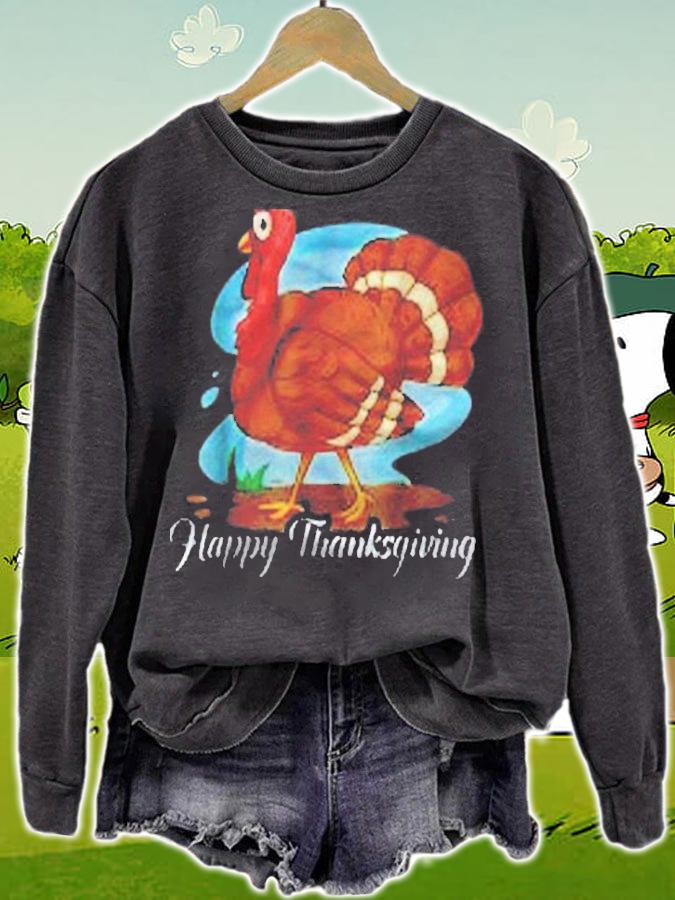 Happy Thanksgiving  Thanksgiving Turkey Shirt sweatshirt