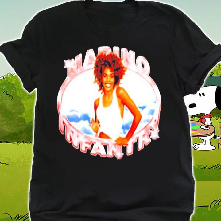 Official Marino Infantry X Whitney Houston Shirt shirt