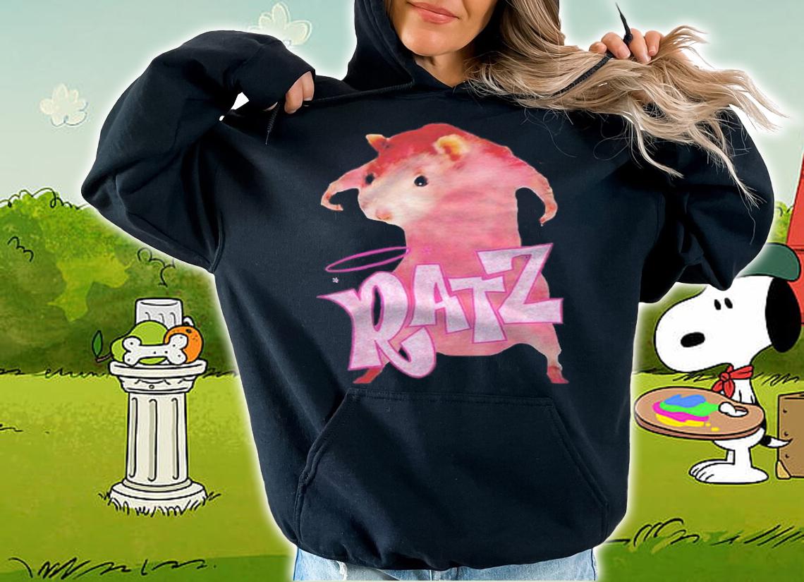 Ratz pink T-shirt hoodie