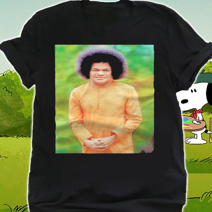 Sathya Sai Baba Standing Sai Baba poster T-shirt shirt