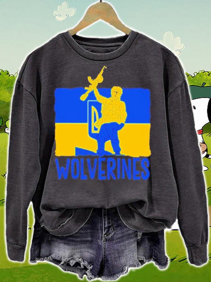 Support Ukraine Adam Kinzinger Wolverines Ukraine Shirt sweatshirt