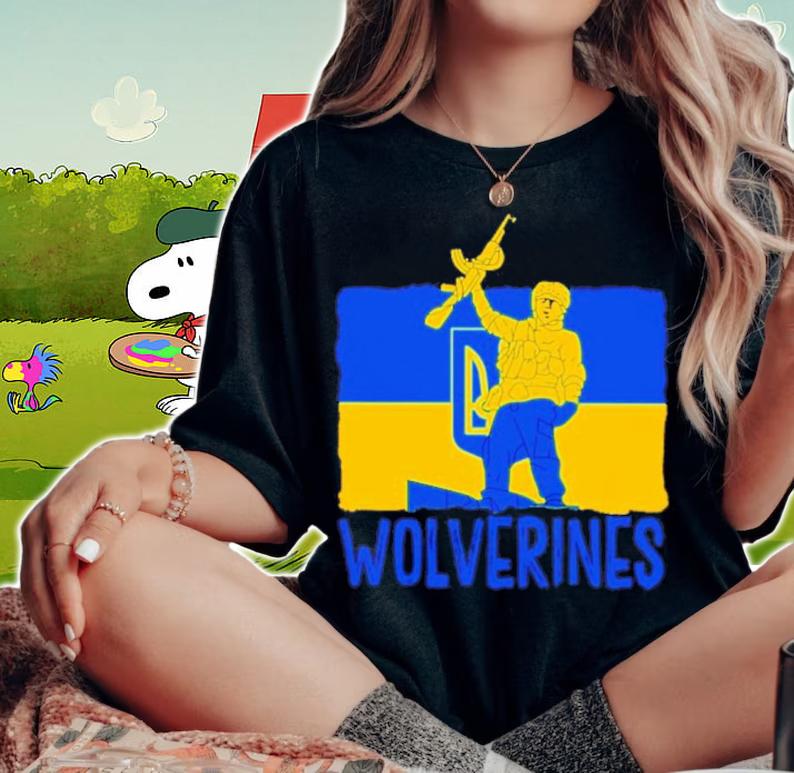 Support Ukraine Adam Kinzinger Wolverines Ukraine Shirt woman shirt