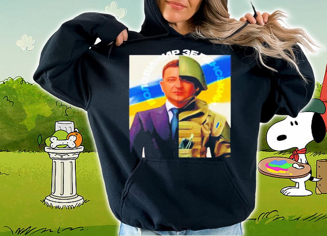 Volodymyr Zelenskyy The Hero Shirt hoodie