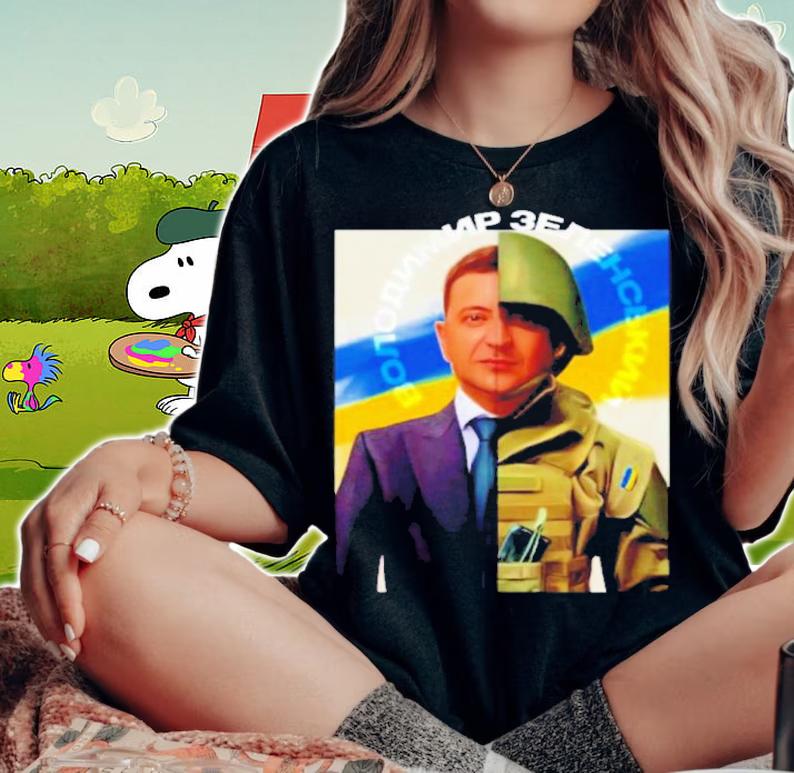 Volodymyr Zelenskyy The Hero Shirt woman shirt