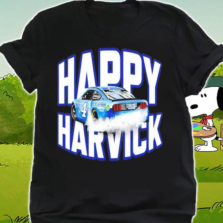 Busch Light Beer Kevin Harvick Happy Harvick t-shirt shirt