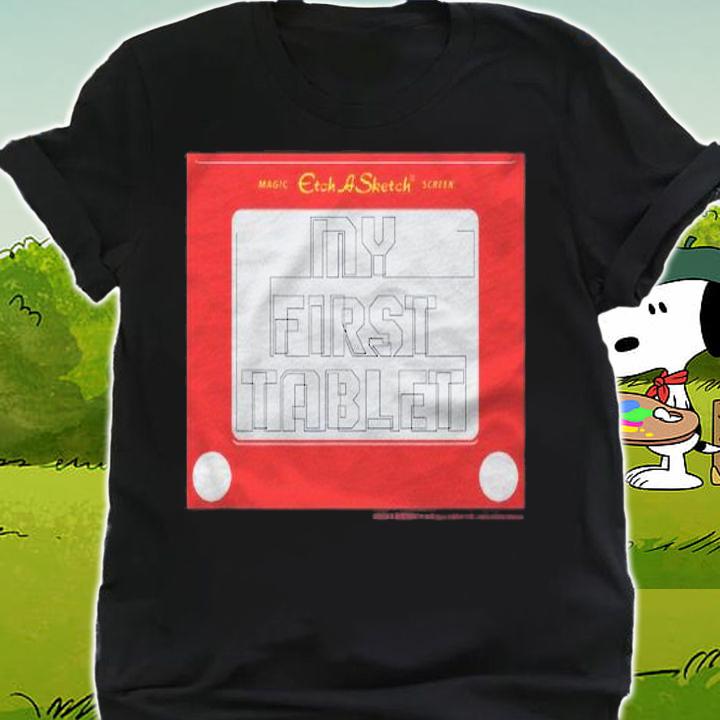 Etch A Sketch My First Tablet Shirt shirt