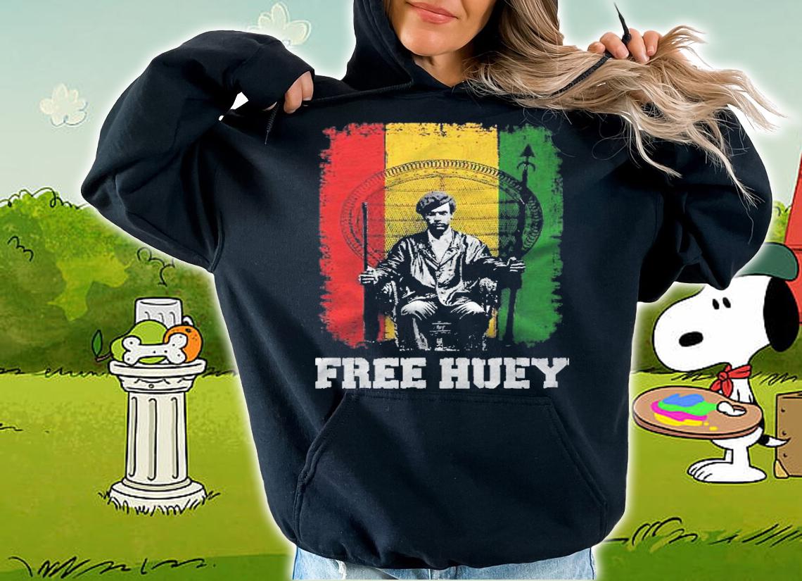 Free Huey Black History and African Roots Afro Empowerment t-shirt hoodie