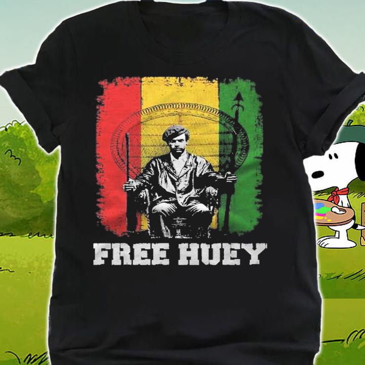 Free Huey Black History and African Roots Afro Empowerment t-shirt shirt