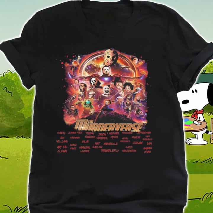 Horror Movies Characters The Murderverse t-shirt shirt