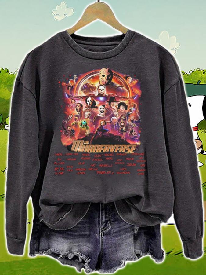 Horror Movies Characters The Murderverse t-shirt sweatshirt