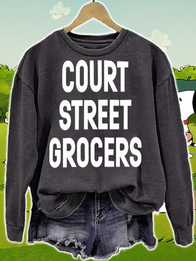 Court Street Grocers T-Shirt sweatshirt