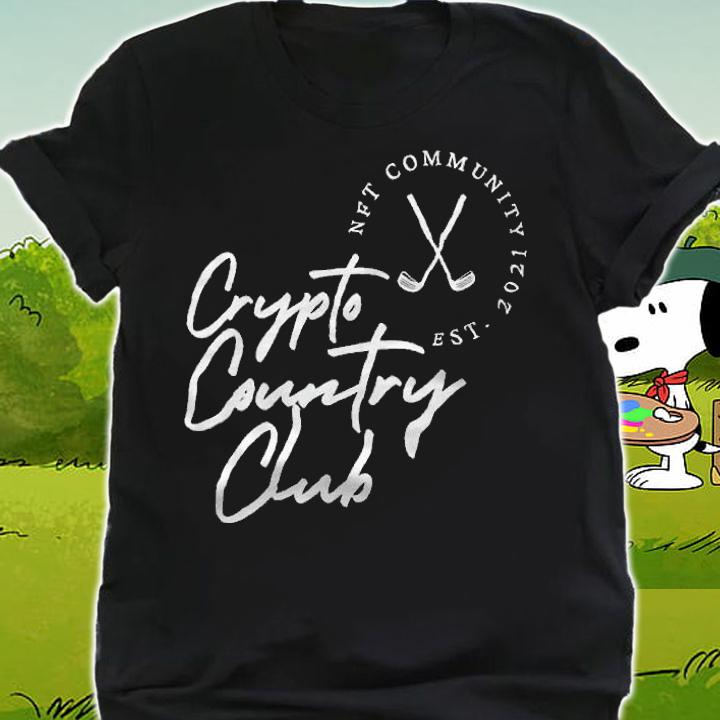 Crypto Country Club NFT Community 2021 shirt shirt