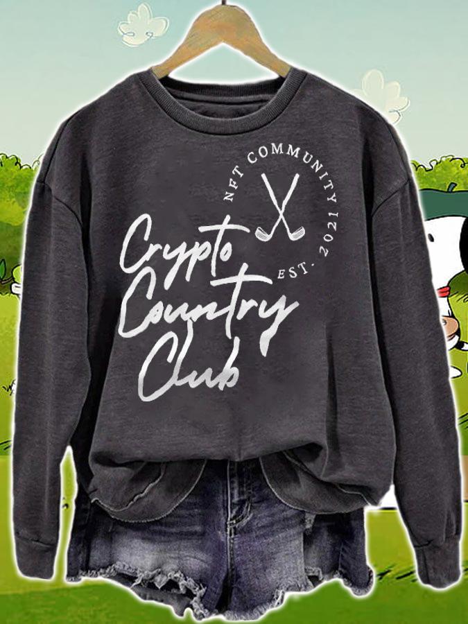 Crypto Country Club NFT Community 2021 shirt sweatshirt