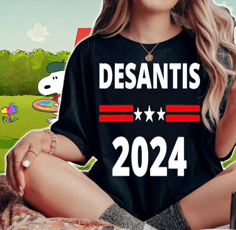 Desantis 2024  Make America Florida  Republican Election T-Shirt woman shirt