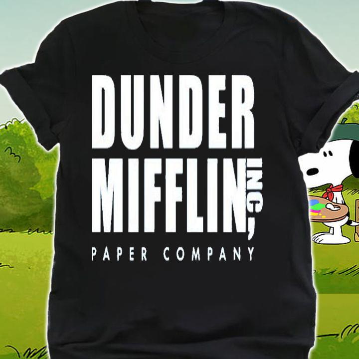 Dunder Mifflin INC Paper Company T-Shirt shirt