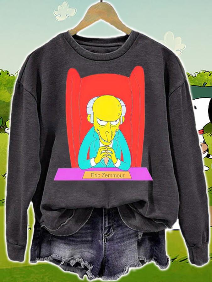 Eric Zemmour 2022 Mr Burns Shirt sweatshirt