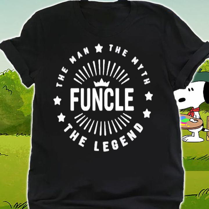 Graphic 365 Funcle The Legend Men Funny Gift Pullover T-Shirt shirt