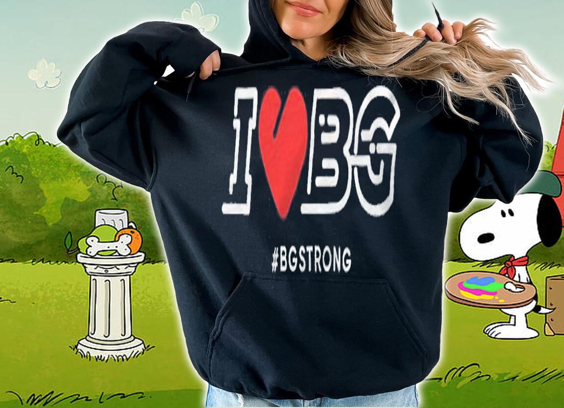 I love Bg heart logo T-shirt hoodie