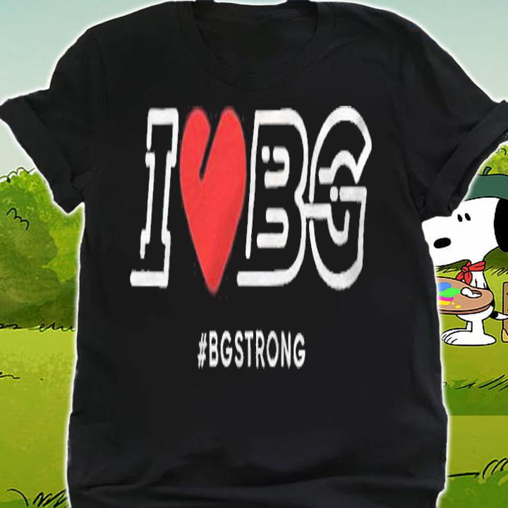 I love Bg heart logo T-shirt shirt