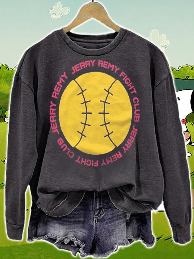 Jerry Remy Boston Red Sox fight club T-shirt sweatshirt
