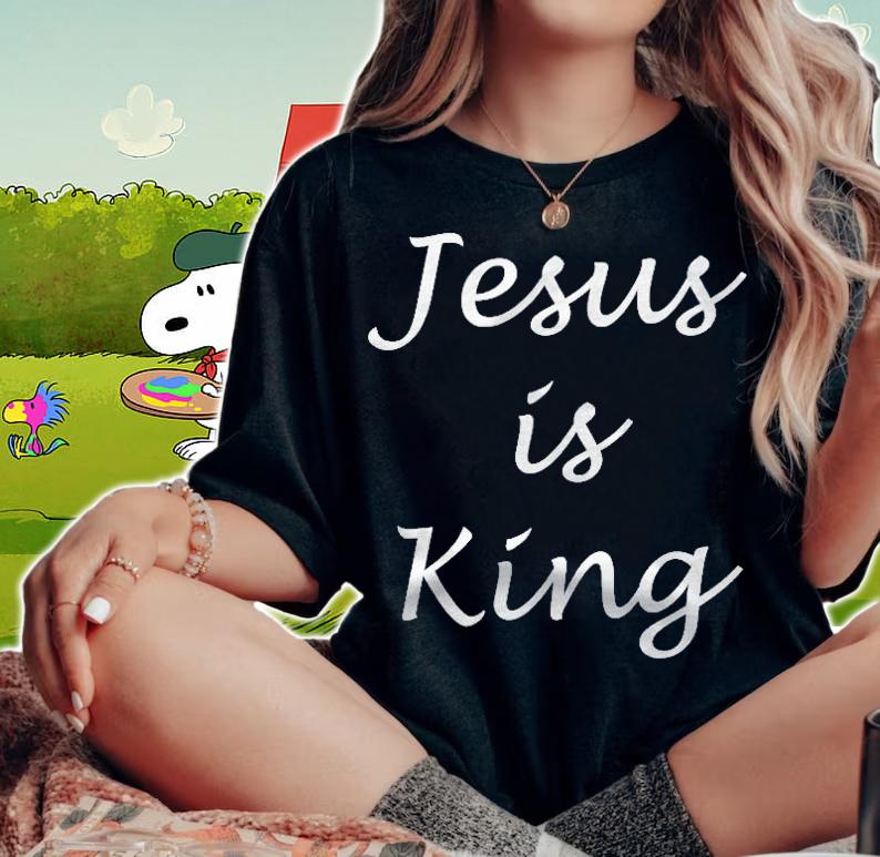 Jesus Is King Apparel Premium T-shirt woman shirt