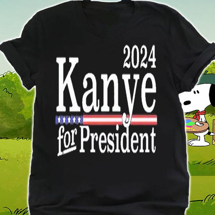 Kanye 2024 For President T-Shirt shirt