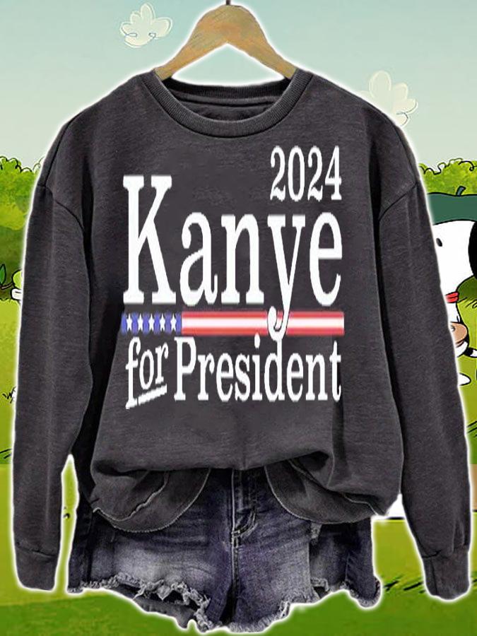 Kanye 2024 For President T-Shirt sweatshirt