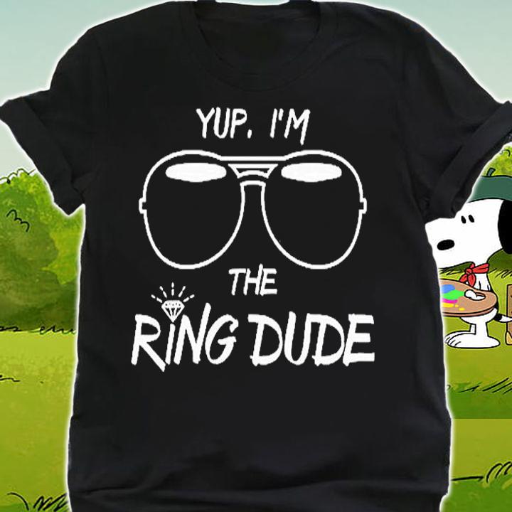 Kids Yup I'm The Ring Dude T-Shirt shirt